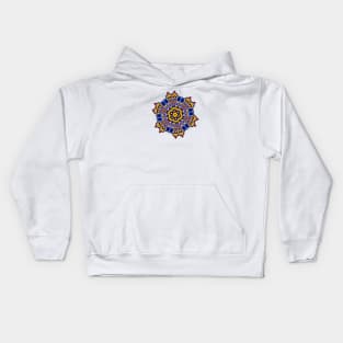 shifting mandala Kids Hoodie